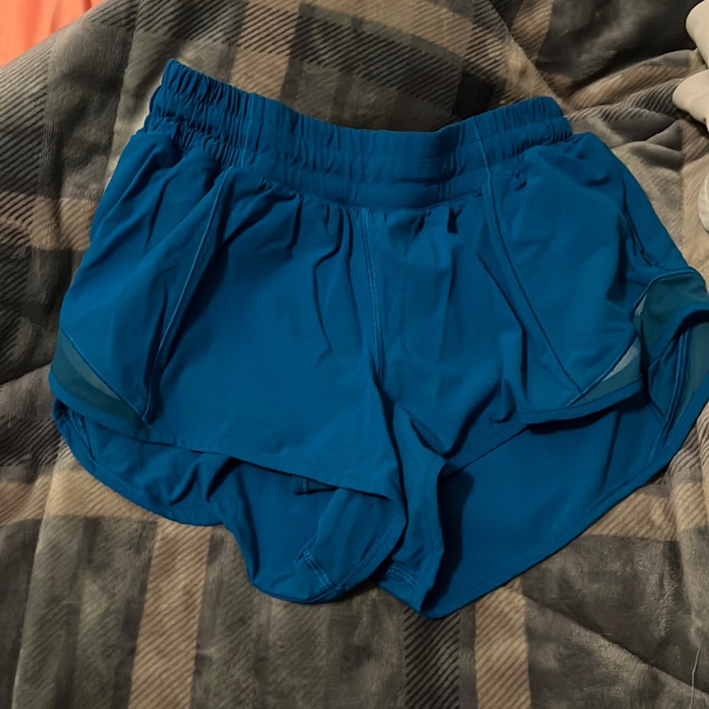 blue hotty hot shorts